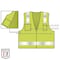Ergodyne 2XL Lime Economy Surveyors Vest Class 2 - Single Size 8249Z-S - alternate 3